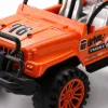 Red off-road toy car, a children's remote-controlled, climbing alloy electric off-road vehicle Application Scenario